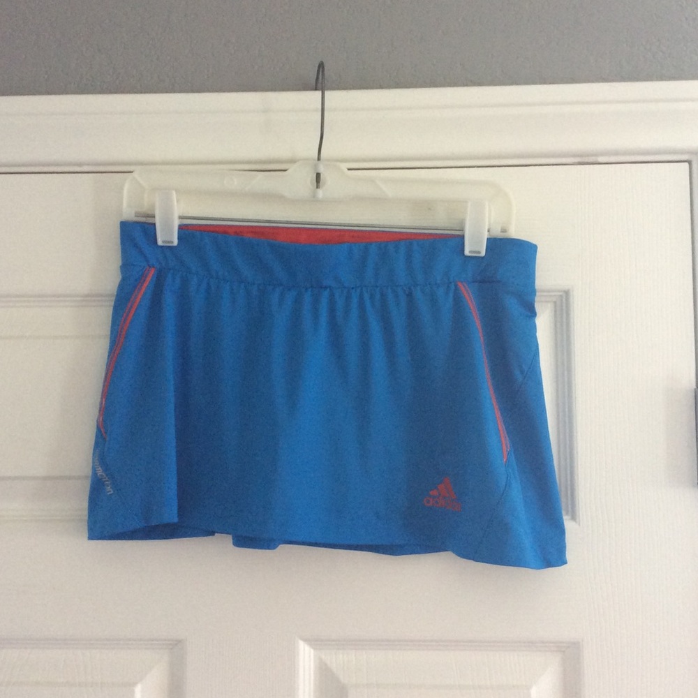 Adidas barricade formotion blue sports skort
